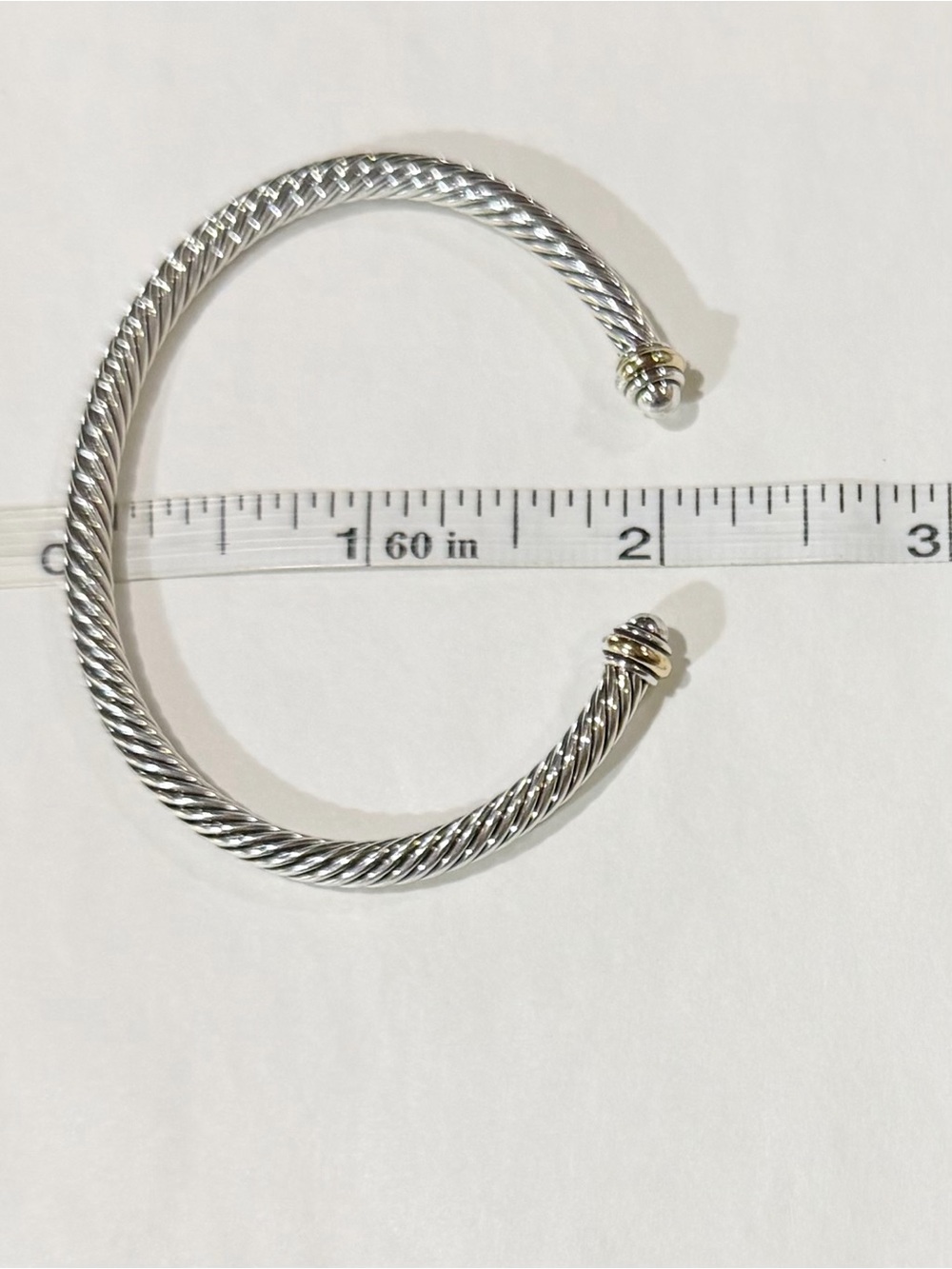 ❤️ David Yurman 4mm Classic Cable Bracelet - Picture 9 of 10